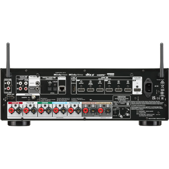 AV-ресивер AVR-X1800H DAB, изображение 3