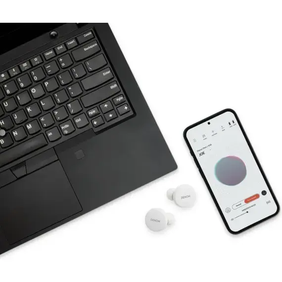 Беспроводные наушники Denon PerL white, Цвет: White, изображение 5