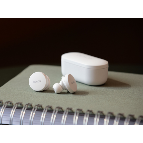 Беспроводные наушники Denon PerL white, Цвет: White, изображение 7