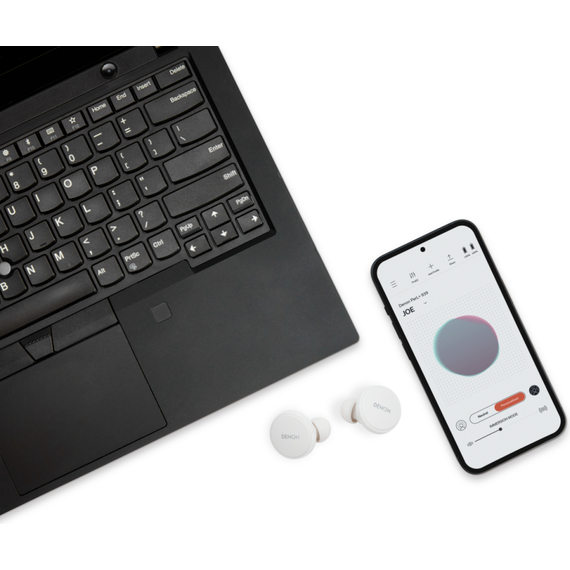 Беспроводные наушники Denon PerL Pro white, Цвет: White, изображение 5
