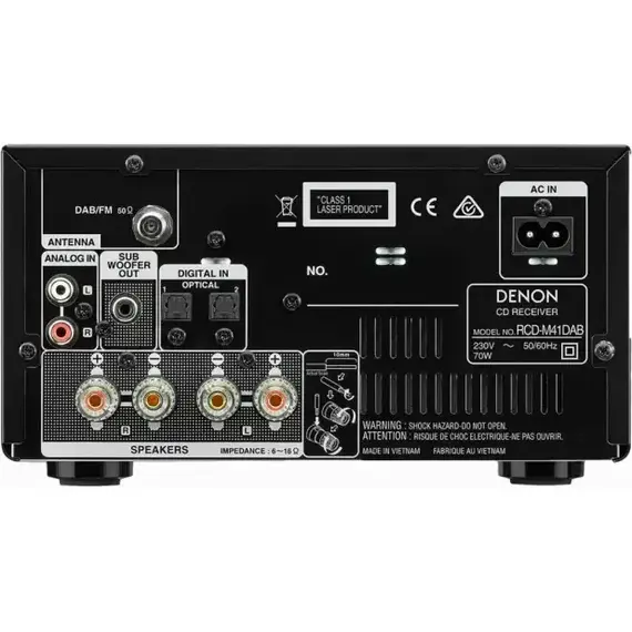Мини-система D-M41 DAB silver-cherry, Цвет: Silver-cherry, изображение 2