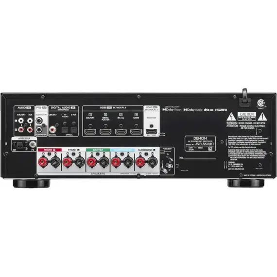 AV-ресивер AVR-S570BT black, изображение 2